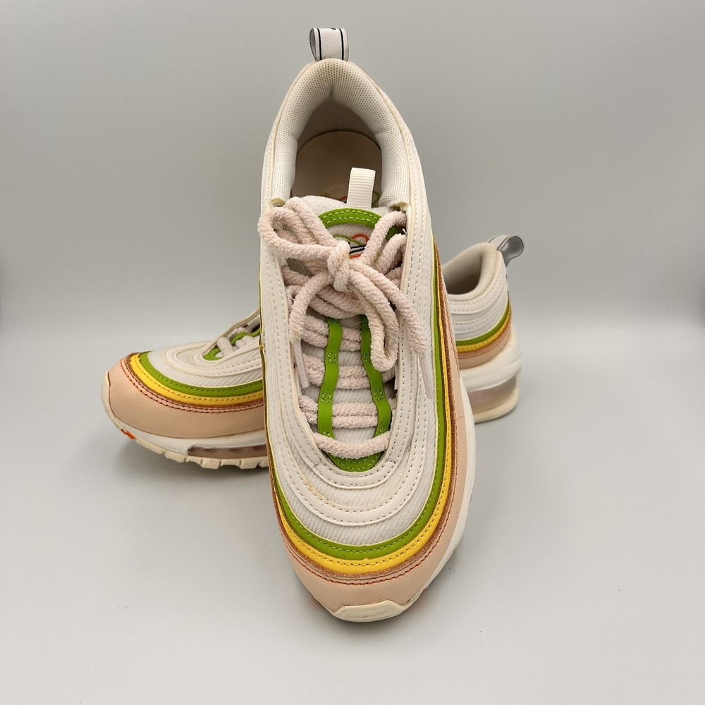 Nike Air Max 97 Feel Love Women's Size 7 White Pink Green